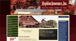 Desktop Screenshot of hopkinsinsurance.com